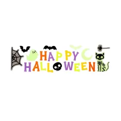 LEGAMI ΑΥΤΟΚΟΛΛΗΤΑ ΠΑΡΑΘΥΡΟΥ ΠΟΥ ΦΩΣΦΟΡΙΖΟΥΝ - HAPPY HALLOWEEN (#GGH0003)