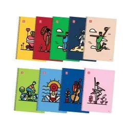 TYPOTRUST HUMANS ΤΕΤΡΑΔΙΟ ΣΠΙΡΑΛ Β5 2 ΘΕΜΑΤΩΝ 4552-15