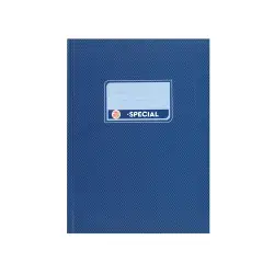 Typotrust Τετράδιο Εξήγηση Βιβλιοδετημένη Μπλε Ριγέ 17x25 80φ.