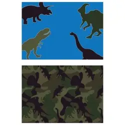ΣΟΥΜΕΝ PLACEMAT (ΣΟΥΠΛΑ) DINO CAMO ΜΟΝΟ 42X27CM