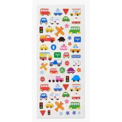 ΑΥΤΟΚΟΛΛΗΤΑ STICKERS 327 CARS & TRANSPORT 31X11CM