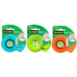 ΒΑΣΕΙΣ 3Μ COOL COLORS + 1 TAINIA SCOTCH 19X19m