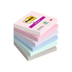 ΧΑΡΤΑΚΙΑ 3Μ 654 6SS SOUL SOULFUL COLOUR 76x76 (90φ) 6τεμ