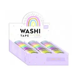 ΚΟΛΛΗΤΙΚΕΣ INTERDRUK 304056 GLITTER PASTEL 15mmX5m