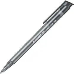 STAEDTLER 423 TRIANGULAR BALLPOINT 1.0mm ΜΑΥΡΟ