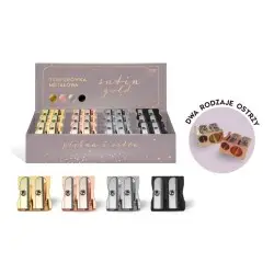 ΞΥΣΤΡΕΣ INTERDRUK SATIN GOLD METALIC ΔΙΠΛΕΣ