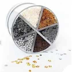 ΑΛΑΤΙΕΡΑ INTERDRUK SHAKERS ΠΟΥΛΙΕΣ ΜΕ STRASS 6ΣΧ. 50GR