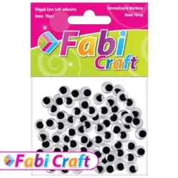 ΜΑΤΑΚΙΑ ΑΥΤΟΚΟΛΛΗΤΑ FABI 8mm 70 ΤΕΜ.