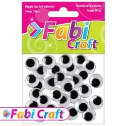 ΜΑΤΑΚΙΑ ΑΥΤΟΚΟΛΛΗΤΑ FABI 16MM 30ΤΜΧ