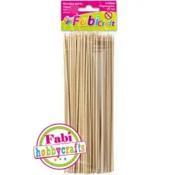 Ξυλάκια Χειροτεχνίας Fabi 40cm O5mm 50τεμ