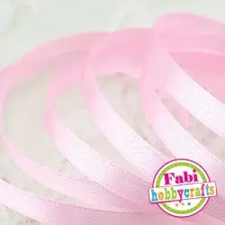 Κορδέλα Fabi Σατέν 6mm x 50y Ροζ