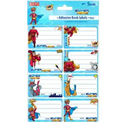 Ετικέτες Αυτοκόλλητες Sticki Hero 16τεμ
