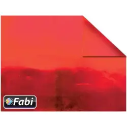 Χρυσοχάρτονο Fabi 50x70εκ Διπλής όψης Κόκκινο