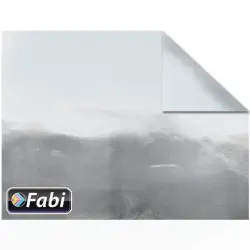 Χρυσοχάρτονο Fabi 50x70εκ Διπλής όψης Ασημί