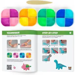 Σετ Δραστηριοτήτων Claytopia Dinosaur World