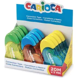 Carioca Διορθωτική Ταινία (Διάφορα Χρώματα) 1τμχ