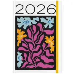 ΗΜΕΡΟΛΟΓΙΟ ΗΜΕΡΗΣΙΟ FLORO  ΜΕ ΛΑΣΤΙΧΟ ΣΚΛΗΡΟ ΕΞΩΦΥΛΛΟ ΠΛΑΣΤΙΚΟΠΟΙΗΣΗ 10x14 2026