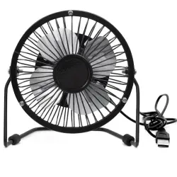 Επιτραπέζιος Ανεμιστήρας Kikkerland Μαυρος