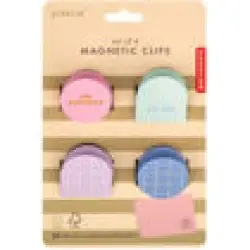 Πιάστρες Μαγνητικές Kikkerland Inkerie 4 Τεμάχια