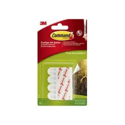 ΤΑΙΝΙΕΣ 3Μ COMMAND WHITE ΓΙΑ ΑΦΙΣΕΣ 12τεμ