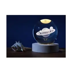 ΛΑΜΠΑ i-TOTAL XL2714 CRYSTAL BALL SATURN SMALL 6cm