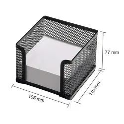 ΚΥΒΟΙ OSCO ΠΛΕΓΜΑ ΜΑΥΡΟΙ Νο 5064 Υ77 x Π105 x Β110mm
