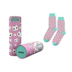 ΚΑΛΤΣΕΣ i-TOTAL SIZE 36-41 WHITE CAT