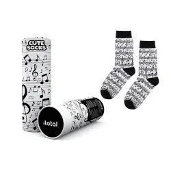 ΚΑΛΤΣΕΣ i-TOTAL SIZE 36-41 MUSIC NOTES