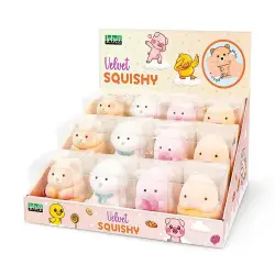 ΖΩΑΚΙΑ SQUISHY VELVET LEBEZ ANTISTRESS