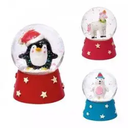 Χιονόμπαλα που φωσφορίζει στο σκοτάδι