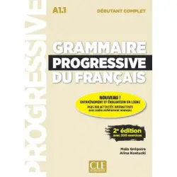 GRAMMAIRE PROGRESSIVE FRANCAIS DEBUTANT COMPLET A1.1 (+ APPLI) 2ND ED