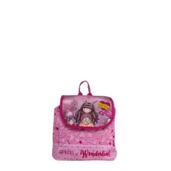 ΣΑΚΙΔΙΟ-ΤΣΑΝΤΑ ΠΛΑΤΗΣ ΜΙΚΡΟ ΜΕ ΚΑΠΑΚΙ SANTORO GORJUSS - JUST ONE SECOND (PINK) 237263 (2023)