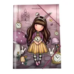 ΝΤΟΣΙΕ ΜΕ ΛΑΣΤΙΧΟ SANTORO GORJUSS SECRETS IN WONDERLAND 23710 2023