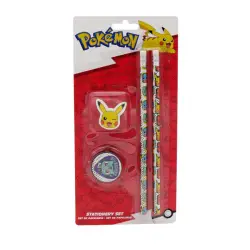 POKEMON ΣΧΟΛΙΚΟ ΣΕΤ ΣΕ BLISTER (2 ΜΟΛΥΒΙΑ - ΞΥΣΤΡΑ - ΓΟΜΑ) - 09489 2023