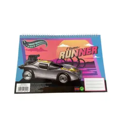 GIM ΜΠΛΟΚ ΖΩΓΡΑΦΙΚΗΣ 23x33  30Φ. HOT WHEELS