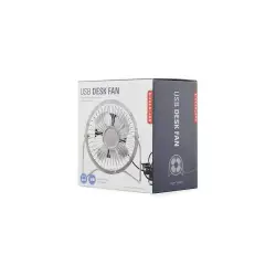 Επιτραπέζιος Ανεμιστήρας Kikkerland ασημί