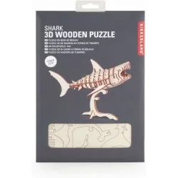 3D PUZZLE ΞΥΛΙΝΟ ΚΑΡΧΑΡΙΑΣ KIKKERLAND