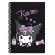 GRAFFITI ΤΕΤΡΑΔΙΟ SPIRAL 2 ΘΕΜΑΤΩΝ 17x25. KUROMI GRAFFITI ΤΕΤΡΑΔΙΟ SPIRAL 2 ΘΕΜΑΤΩΝ 17x25. KUROMI