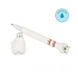 ΣΤΥΛΟ ΔΙΑΡΚΕΙΑΣ LEGAMI ΜΕ ΒΑΣΗ STAND-INK OVATION 1.0mm ΓΑΛΑΖΙΟ ΜΕΛΑΝΙ - LLAMA (ΛΑΜΑ)
