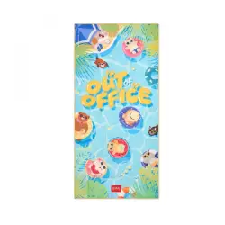 ΠΕΤΣΕΤΑ ΘΑΛΑΣΣΗΣ LEGAMI BEACH TOWEL - OUT OF OFFICE 85x180cm BT0037