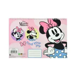GIM ΜΠΛΟΚ ΖΩΓΡΑΦΙΚΗΣ 23x33  30Φ. MINNIE