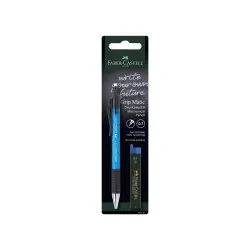 FABER CASTELL GRIP MATIC 0.7MM B MECHANICAL PENCIL WITH LEADS