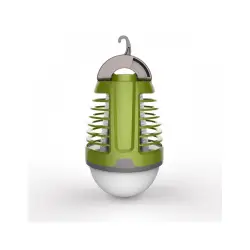 PLATINET LAMP WITH MOSQUITO KILLER LANTERN 5H BAT 6500K IP44 GREEN