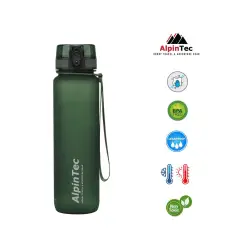 AlpinTec Παγούρι Tritan Alpintec Quest 1000Ml - Dark Green Q-1000-DG