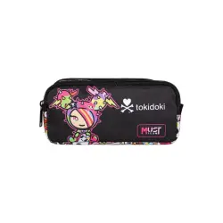 Diakakis imports Σχολική Κασετίνα Βαρελάκι Tokidoki Must Team 2 Θήκες 000490149