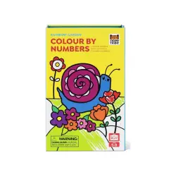Σετ Δραστηριοτήτων – Colour By Numbers Garden Tiger Tribe