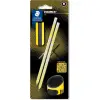 STAEDTLER Norix Σετ Blister (2 Μολύβια HB, 1 Γόμα Και 1 Ξύστρα Μονής Οπής) - Τυρκουάζ - Για Σκίτσο Και Γραφή