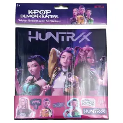 GIM Kpop Demon Hunters K-Pop Demon Hunters - Huntrix Άλμπουμ Με Αυτοκόλλητα