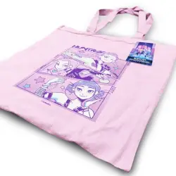 ΤΣΑΝΤΑ ΩΜΟΥ ΜΑΥΡΗ KPop Demon Hunters – Huntrix Tote Bag