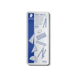 Σετ Μαθηματικών Οργάνων Staedtler 10 τεμάχια